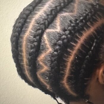 Cornows homme cheveux afro court