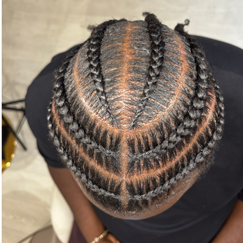 Je vous montre comment faire des nattes collées sur cheveux crépus